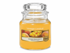 Svíčka ve skleněné dóze Yankee Candle, Salsa z manga a broskví, 104 g