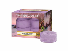 Svíčky čajové Yankee Candle, Pobřeží Bora Bora, barva fialová