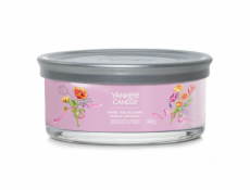 Svíčka ve skleněném válci Yankee Candle, Ručně vázané květiny, 340 g