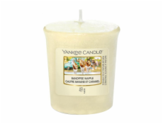 Svíčka Yankee Candle, Vafle s banány a karamelem, 49 g