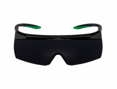 uvex super f OTG welding safety spectacles black/green