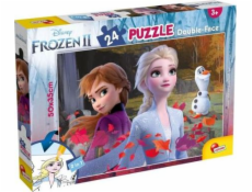 Lisciani Puzzle dwustronne Plus 24 Frozen 2