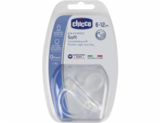 Chicco Smoczek Physio Soft silikónové bezbarwny 6m+ (180901)