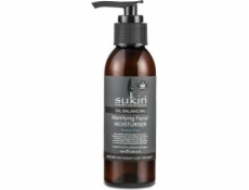 Sukin Oil Balancing Matující a normalizující pleťový krém s aktivním uhlím 125 ml