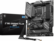 MSI Z790 GAMING PLUS WIFI / Intel Z790 / LGA1700 / 4x DDR5 / 4x M.2 / USB-C / HDMI / DP /  WiFi / ATX