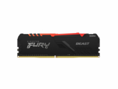 Kingston FURY Beast DDR4 8GB 3600MHz DIMM CL17 RGB