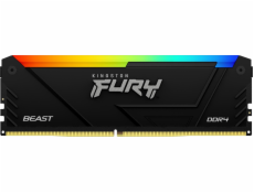 Kingston FURY Beast/DDR4/16GB/3200MHz/CL16/1x16GB/RGB/Black