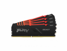 Kingston FURY Beast DDR4 32GB (Kit 4x8GB) 3200MHz DIMM CL16 RGB