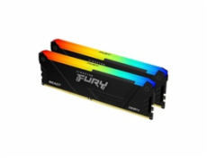 KINGSTON DIMM DDR4 32GB (Kit of 2) 3600MT/s CL18 FURY Beast RGB, XMP