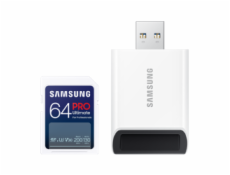 Samsung SDXC 64GB PRO ULTIMATE + USB adaptér