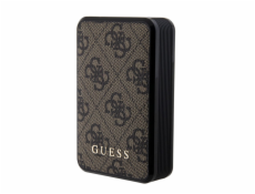 Guess PU 4G Leather Powerbanka 10000mAh, hnědá Nové