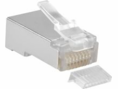 RJ-45 Stecker geschirmt Cat.5e, LAN-Adapter