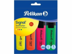 Pelikan Highlighter Signal 496 4 barvy