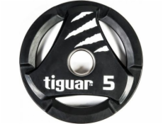 Tiguar tiguar Olympic plate PU 5 kg zátěž TI-WTPU00500