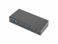 DIGITUS USB 3.0 Hub 4-Port Industrial Line 15-kV-ESD