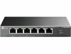 TP-Link 6-Port Gigabit Desktop Switch with 3-Port PoE+ and 1-Port PoE++