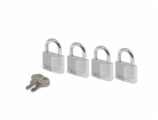 Master Lock Padlock 4 pcs. Set (40mm) 9140EURQNOP