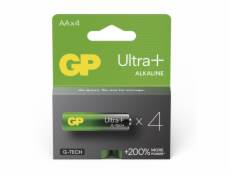 GP Alkalická baterie ULTRA PLUS AA (LR6)- 4ks