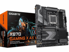 GIGABYTE MB Sc AM5 X670 GAMING X AX V2, AMD X670, 4xDDR5, 1xHDMI, WI-FI