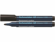 SCHNEIDER Permanentní popisovač  Maxx 130 , černá, 1-3mm, kuželový hrot