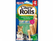 Churu Cat Rolls Chicken wraps&Tuna cream 4x10g