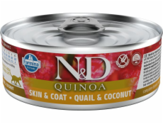 Wet cat food - FARMINA N&D CAT QUINOA QUAIL&COCONUT ADULT 70g