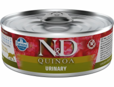 N&D QUINOA CAT Adult Urinary Duck & Cranberry 80g konzerva pro kočky