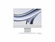 APPLE 24-inch iMac with Retina 4.5K display: M3 chip with 8-core CPU and 10-core GPU, 512GB SSD - Silver