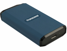 Transcend ESD410C 4TB, USB 20Gbps Type C, Externí odolný SSD disk (3D NAND flash), 2000MB/R, 2000MB/W, modrý