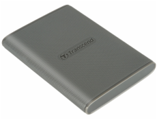 Transcend ESD360C 2TB, USB 20Gbps Type C, Externí SSD disk (3D NAND flash), kompaktní rozměry, šedý