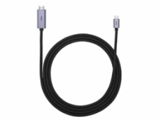 Baseus Graphene Series USB-C na HDMI 2.0, 4K 60Hz, kabel 2m, černá