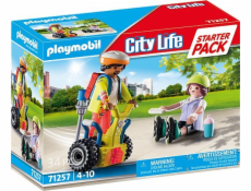  71257 City Life Starter Pack Rescue s Balance Racer, stavebnicí