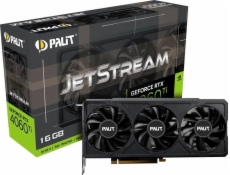 Grafická karta GeForce RTX 4060 Ti Jetstream 16GB GDDR6 128bit 3DP