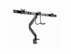 Gembird Nastavitelné rameno pro 3 monitory 17 - 27 palců, 6 kg