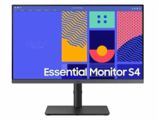 Monitor 24 palců LS24C430GAUXEN IPS 1920x1080 FHD 16:9 1xD-sub 1xHDMI 1xDP 4xUSB 3.0 4ms 100Hz HAS+PIVOT plochý 3 roky na místě