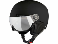 Alpina ALPINA ARBER VISOR Q LITE BLACK MATT zimní přilba 58-61