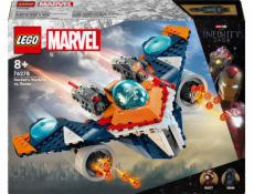  LEGO 76278 Marvel Super Heroes Rockets Spaceship vs. Ronan, stavebnice