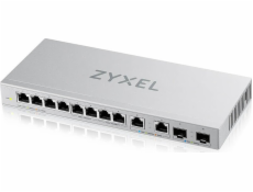 ZyXEL Switch 12portový gigabitový neřízený přepínač s 8porty 1G + 2porty 2,5G + 2porty SFP+ XGS1010-12-ZZ0102F