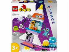  LEGO 10422 DUPLO raketoplán 3 v 1 pro mnoho dobrodružství, stavebnice