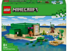  LEGO 21254 Minecraft The Turtle Beach House, stavebnice