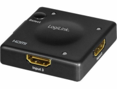 Přepínač LogiLink Přepínač LogiLink HDMI 3x1 port, 1080p/60Hz, Mini, HDCP, CEC