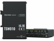 Průmyslový switch TSW010 5xRJ45 portů 10/100Mbps