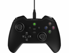  Genesis Mangan 300 drátový gamepad pro PC/Switch/Mobile Black