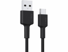 Aukey AUKEY CB-CA3 OEM USB kábel Rýchle nabíjanie USB C-USB A 3.1 | FCP | AFC | 3m | 5 Gbps | 3A | 60W PD | 20V