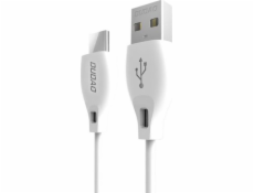 Dudao USB-A USB kabel-USB-C 2 M White (Dudao)