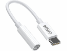 USB Joyroom USB-C adaptér - Jack 3,5 mm biely