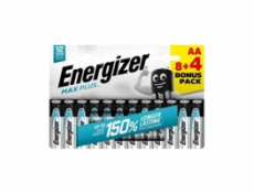 Energizer LR6/12 Max Plus AA 8+4 zdarma