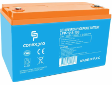 Baterie Conexpro LFP-12.8-100 LiFePO4, 12V/100Ah, M8