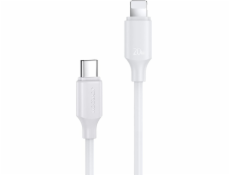 Joyroom USB -C - Lightning 0,25 m biely kábel