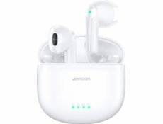 Slúchadlá Joyroom Joyroom Slúchadlá bezdrôtové vodotesné IPX4 Bluetooth 5.3 White (JR-TL11)